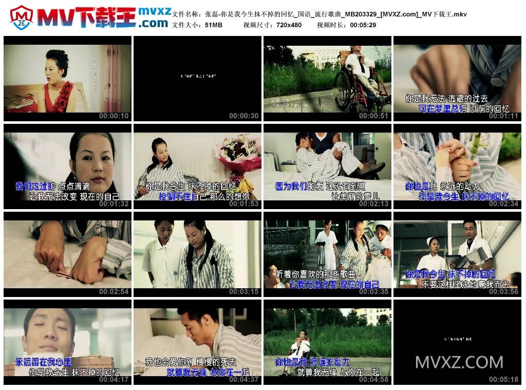 张磊-你是我今生抹不掉的回忆_国语_流行歌曲_MB203329